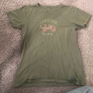 Life is good jeep shirt